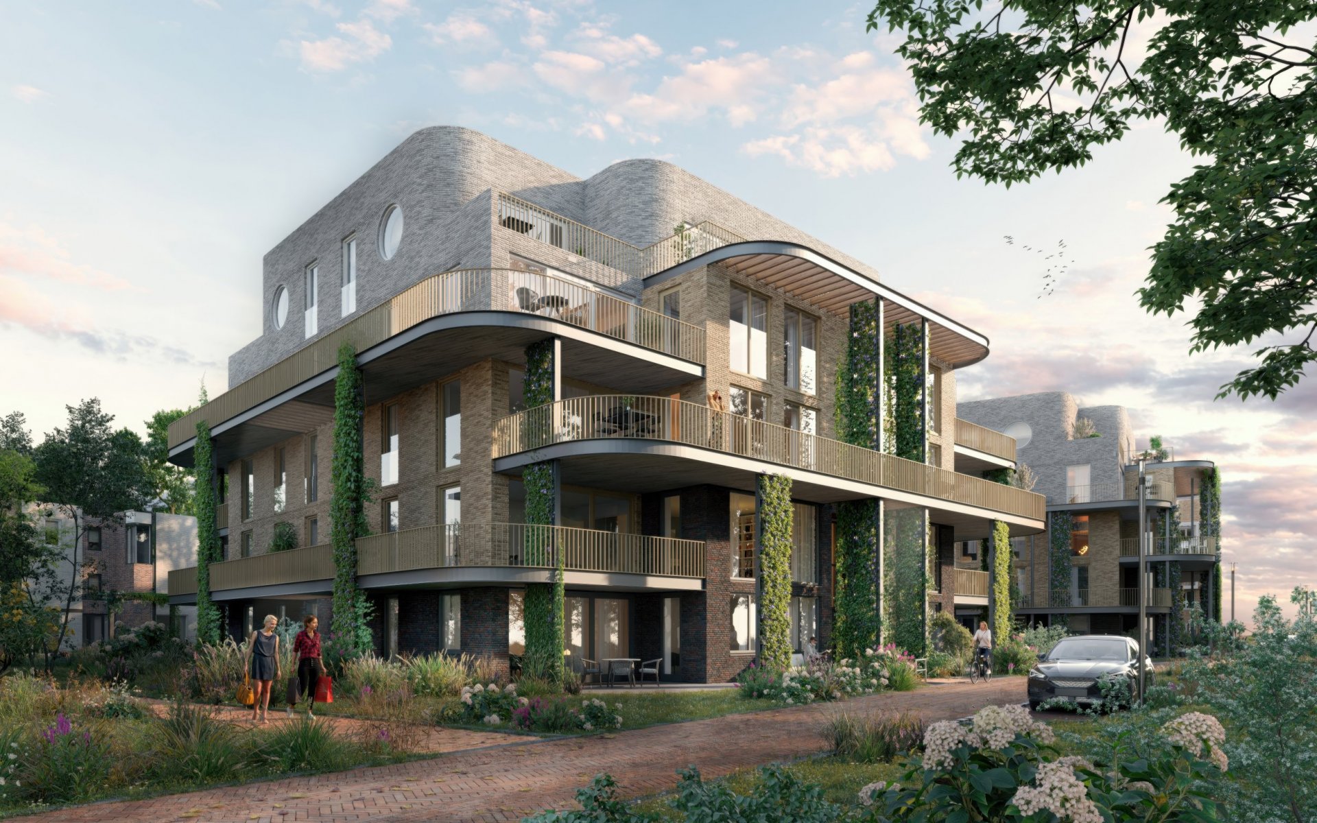 Monnikenpark Hilversum: nieuwe woonwijk op voormalige ziekenhuislocatie