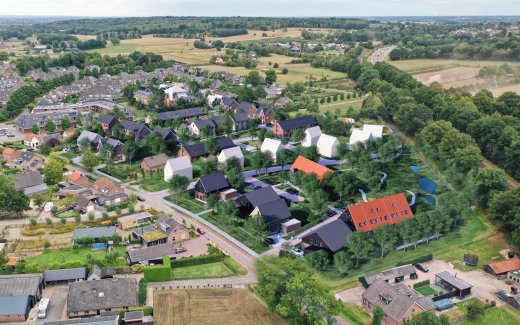 Nieuwe woonwijk met 101 woningen in Achterberg