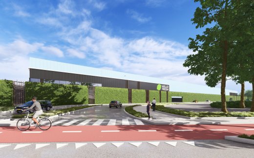 Ontwerp voor nieuwbouw HelloFresh Bleiswijk